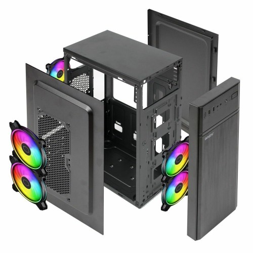 Корпус GINZZU A420 ATX без БП (черный) 1