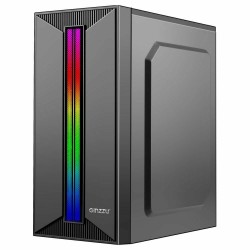 Корпус GINZZU B350 RGB без БП (черный)