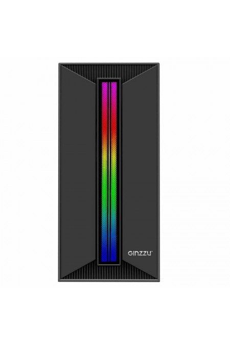 Корпус GINZZU B350 RGB без БП (черный) 1
