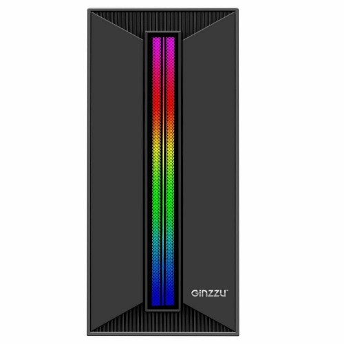 Корпус GINZZU B350 RGB без БП (черный) 5