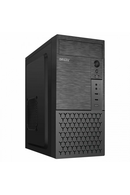 Корпус GINZZU B410 mATX без БП (черный) 1