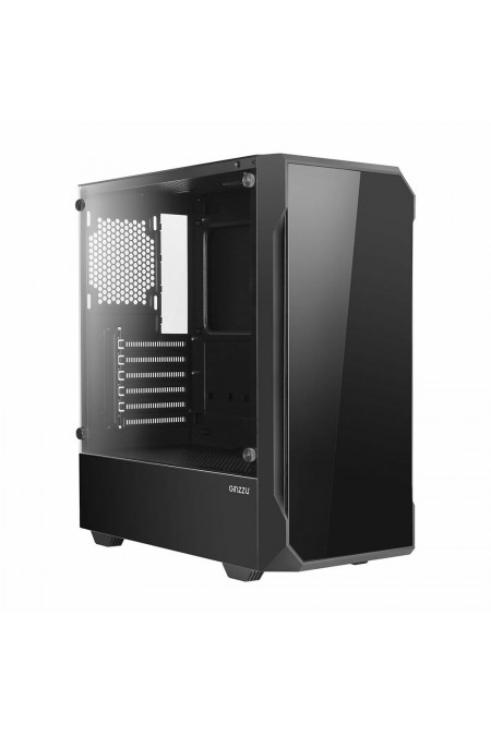 Корпус Ginzzu CL120 без БП (черный) 