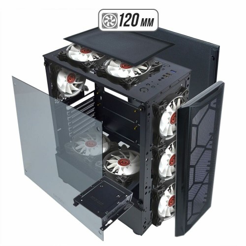 Корпус GINZZU CL145 без БП (черный) 1