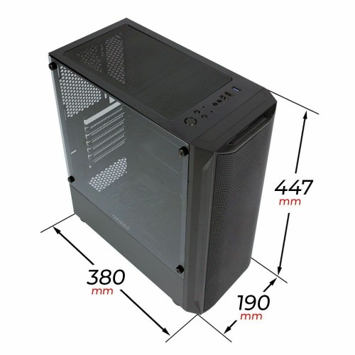 Корпус GINZZU CL145 без БП (черный) 2