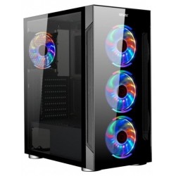 Корпус Ginzzu CL280 без БП (черный)