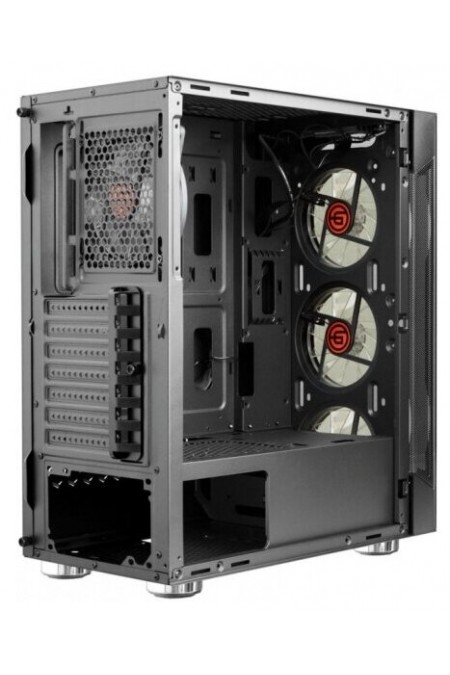 Корпус Ginzzu CL280 без БП (черный) 5