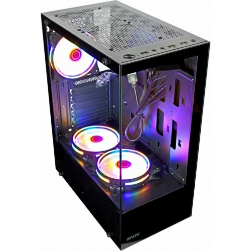 Корпус Ginzzu CL305 без БП (черный) 1