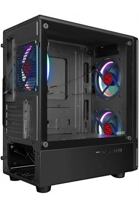 Корпус Ginzzu CL406 без БП (черный) 2