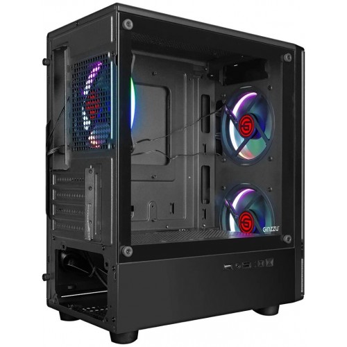 Корпус Ginzzu CL406 без БП (черный) 2