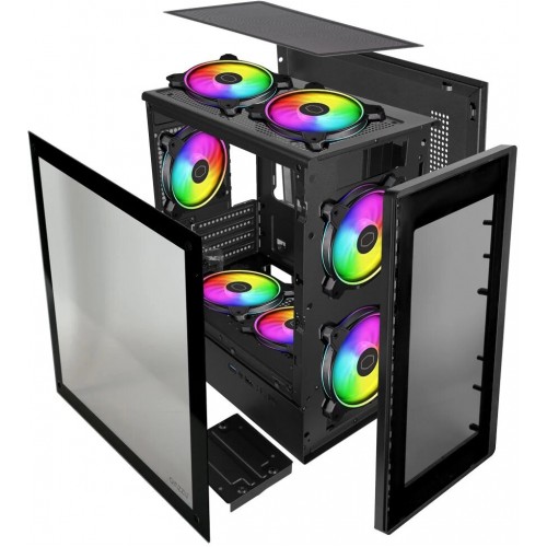 Корпус Ginzzu CL406 без БП (черный) 7