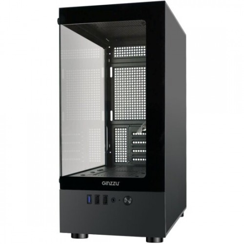 Корпус Ginzzu CL470 без БП (черный) 4