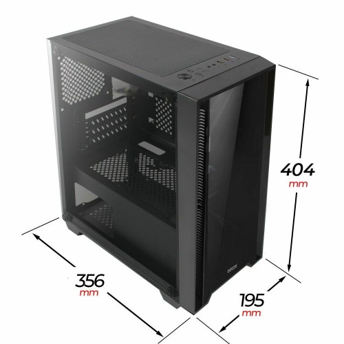 Корпус Ginzzu CL510 без БП (черный) 2