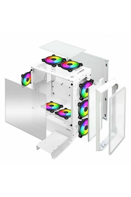 Корпус Ginzzu CL610 WH без БП (белый) 