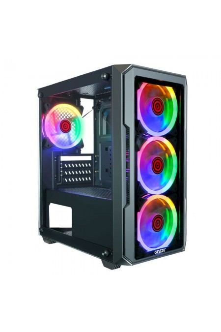 Корпус Ginzzu CL690 без БП (черный) 