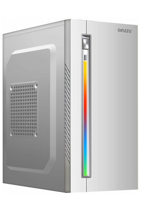 Корпус GINZZU D380 RGB без БП (белый) 6