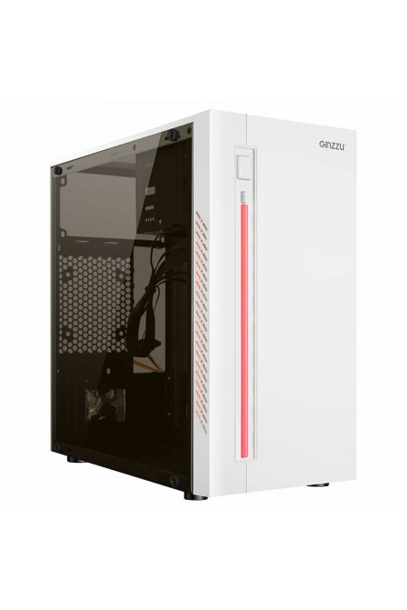 Корпус GINZZU D390 без БП (белый) 2