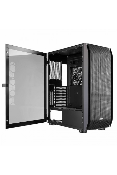 Корпус GINZZU GL180 без БП (черный) 2