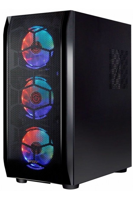 Корпус Ginzzu GL300 без БП (черный) 1