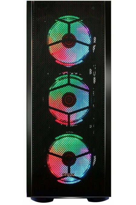 Корпус Ginzzu GL300 без БП (черный) 3