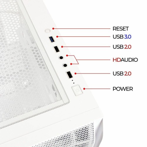 Корпус Ginzzu GL390 без БП (белый) 3