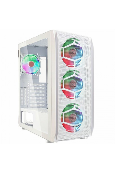 Корпус Ginzzu GL390 без БП (белый) 1