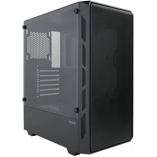 Корпус GINZZU RX120 без БП (черный) 