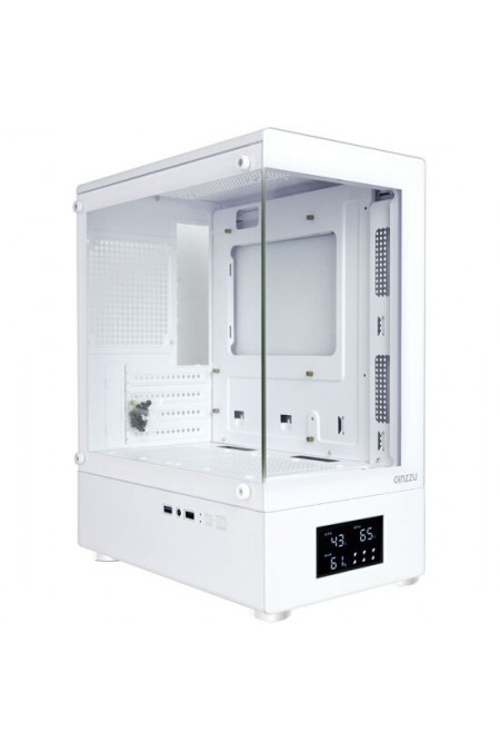 Корпус Ginzzu RX450D WH без БП (белый) 