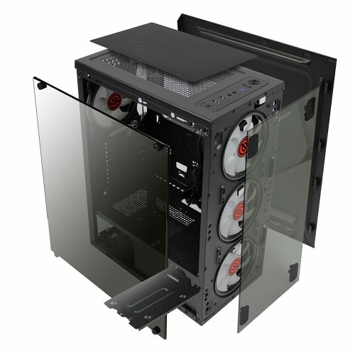 Корпус GINZZU SL190 без БП (черный) 1