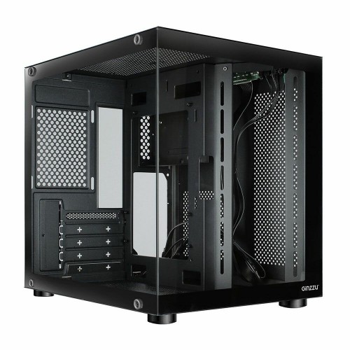 Корпус Ginzzu V100 без БП (черный) 5