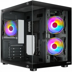 Корпус Ginzzu V150 без БП (черный)