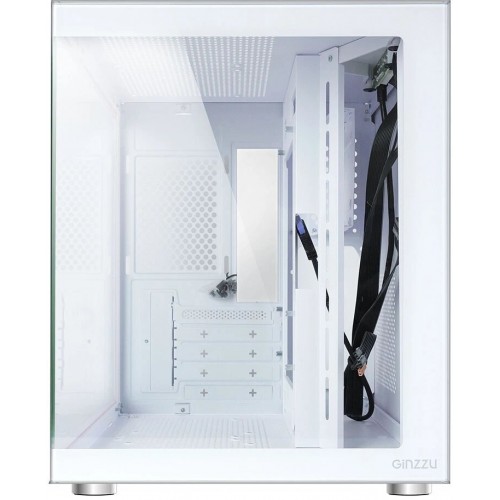Корпус Ginzzu V200 без БП (белый) 4
