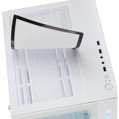 Корпус GINZZU V420 RGB без БП (белый) 1