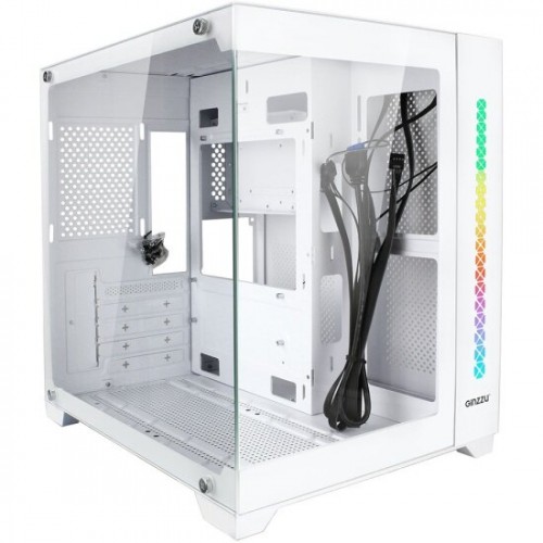 Корпус GINZZU V420 RGB без БП (белый) 4