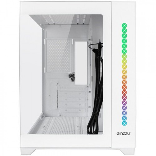 Корпус GINZZU V420 RGB без БП (белый) 5
