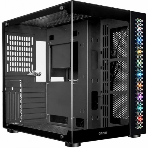 Корпус Ginzzu V501 без БП (черный) 