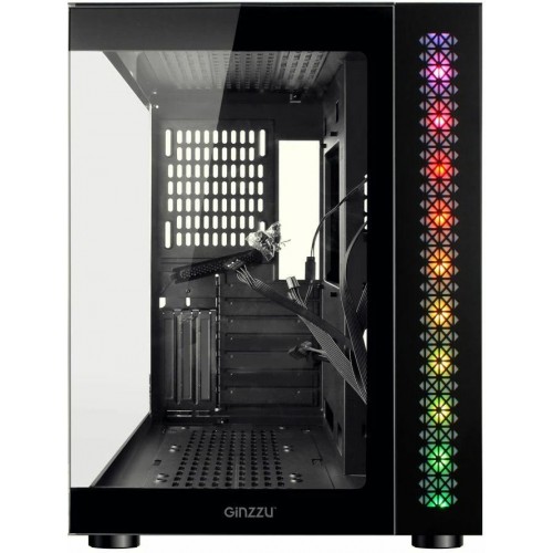 Корпус Ginzzu V501 без БП (черный) 1