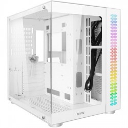 Корпус GINZZU V580 RGB без БП (белый)