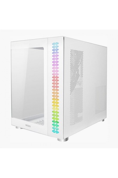 Корпус GINZZU V580 RGB без БП (белый) 4