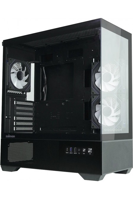 Корпус Zalman CHRONIX без БП (черный) 2