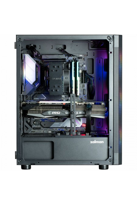 Корпус Zalman i4 TG FRGB без БП (черный) 2