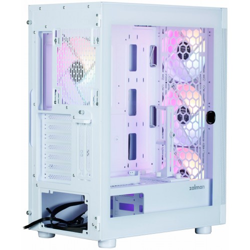 Корпус Zalman i4 TG WH FRGB без БП (белый) 5