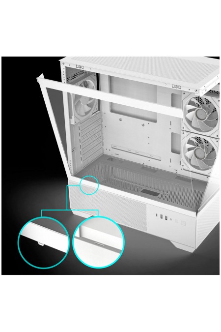 Корпус Zalman Miditower Chronix V2 без БП (белый) 8