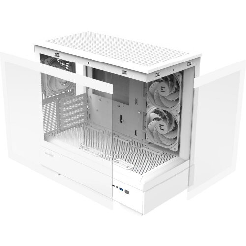 Корпус Zalman P30 V2 WH без БП (белый) 3