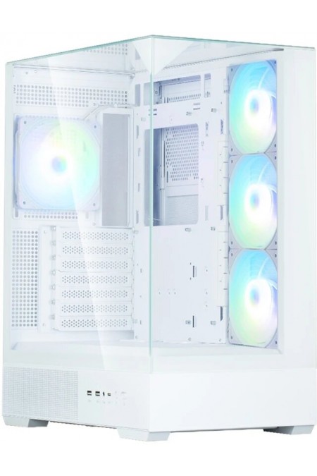 Корпус Zalman P40 Prism Plus без БП (белый) 