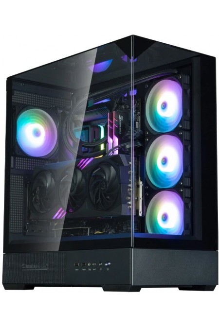 Корпус Zalman P40 Prism Plus без БП (черный) 7