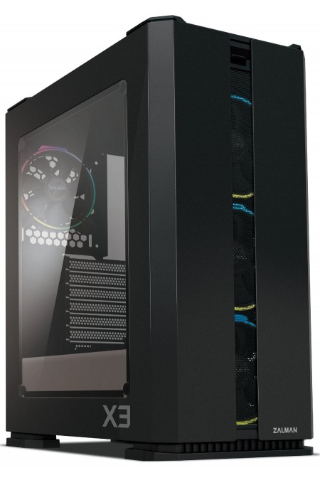 Корпус Zalman X3 без БП (черный) 