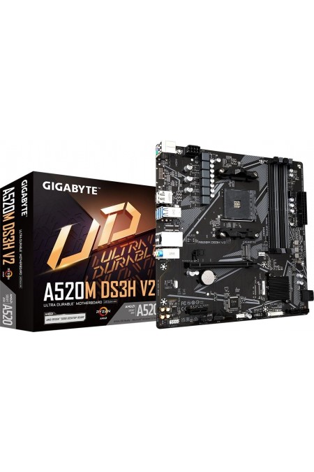 Материнская плата GIGABYTE A520M DS3H V2 DDR4 