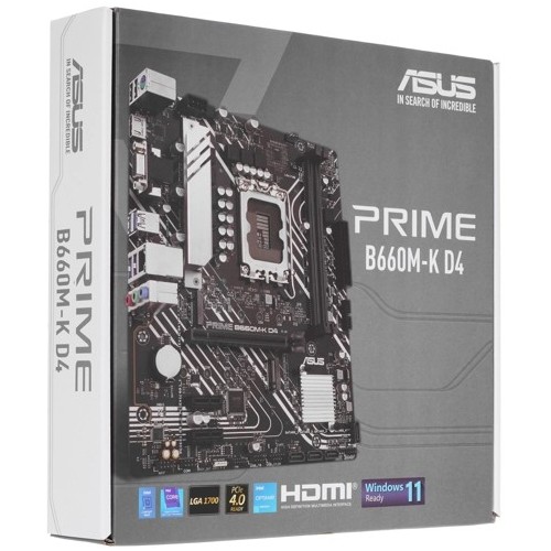 Материнская плата ASUS PRIME B660M-K D4 (90MB1950-M1EAY0) 6