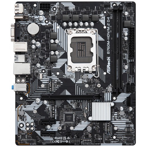 Материнская плата ASRock B760M-HDV/M.2 D4 (90MXBL40-A0UAYZ) 