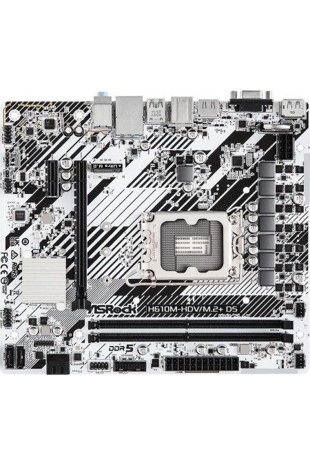 Материнская плата Asrock H610M-HDV/M.2+ DDR5 